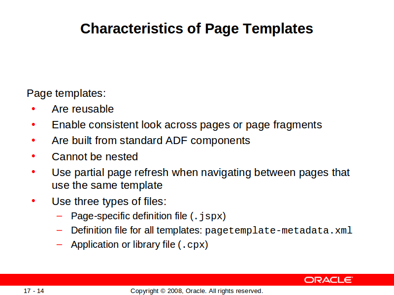 oracle adf workshop