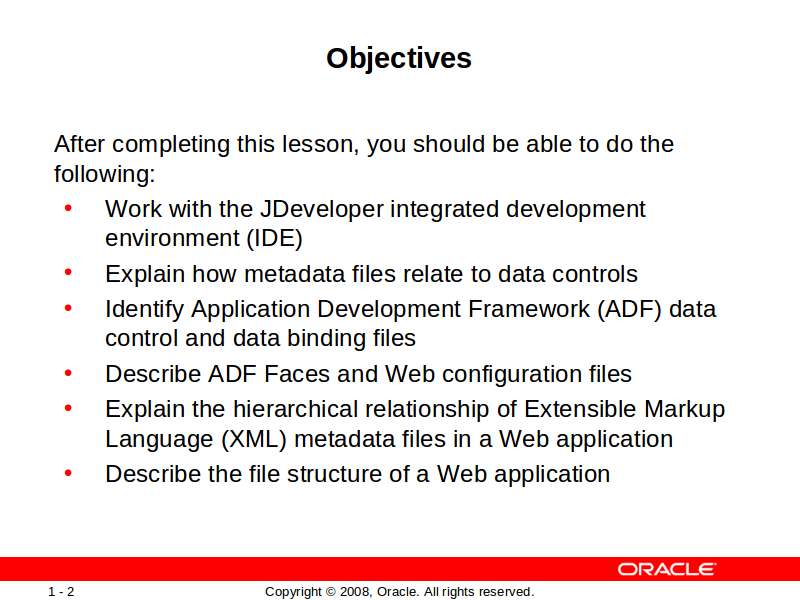 oracle adf workshop